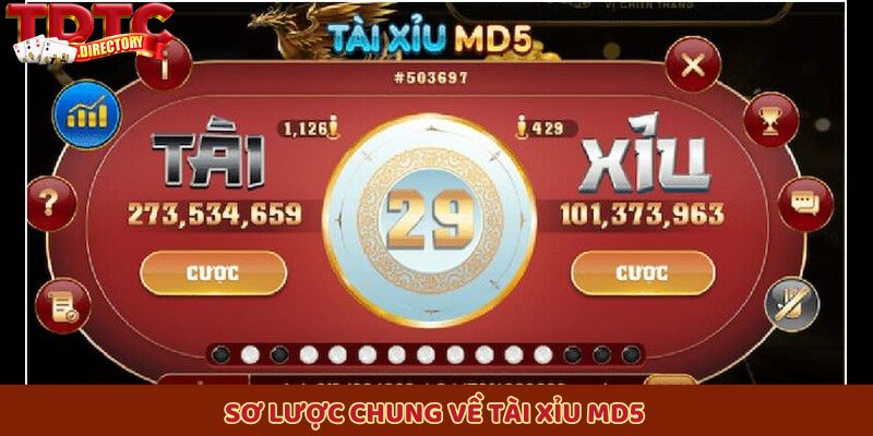 Sơ lược chung về tài xỉu MD5